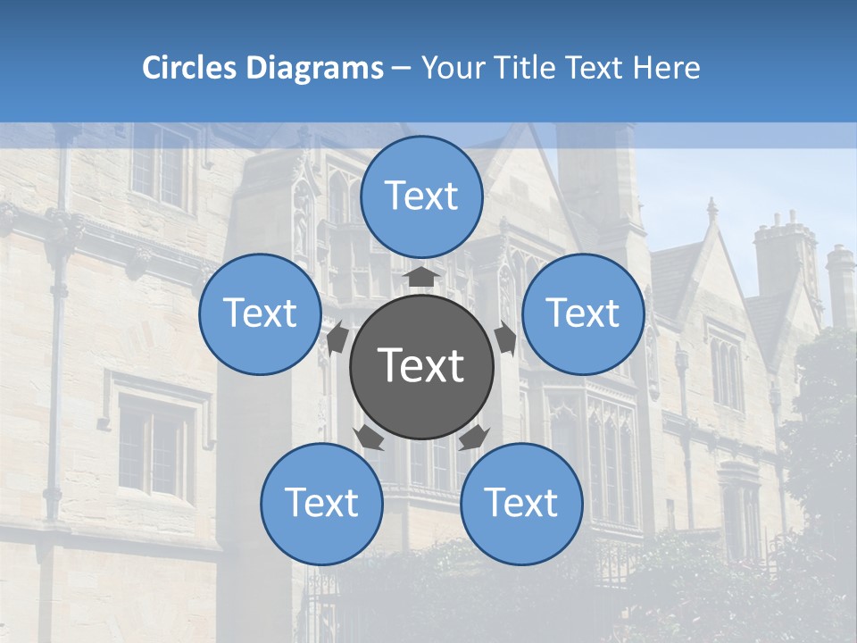 England, Oxford PowerPoint Template