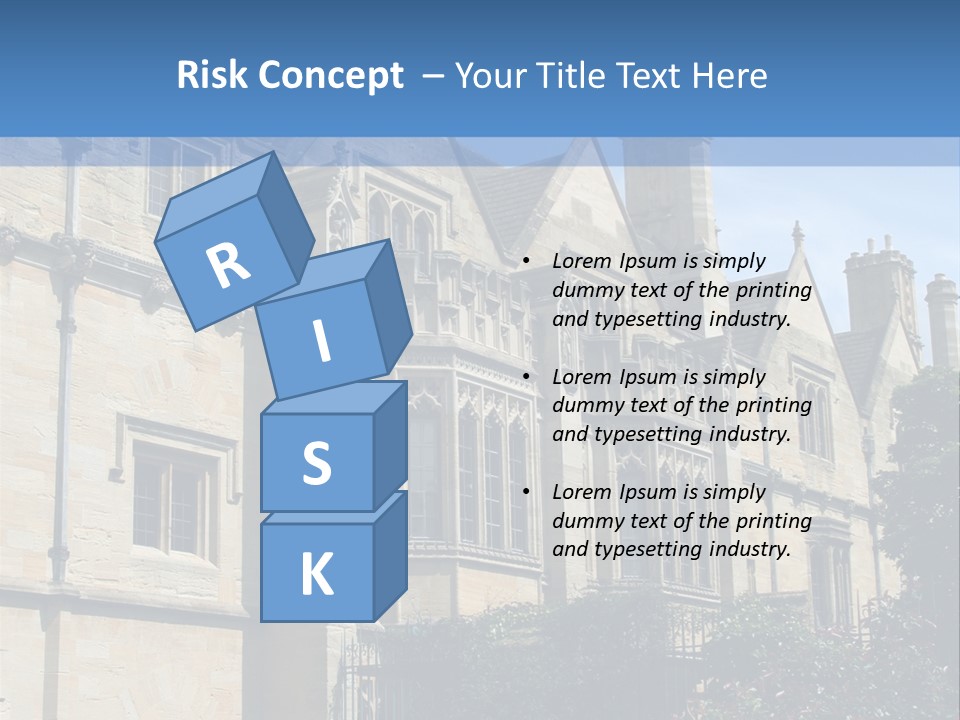 England, Oxford PowerPoint Template