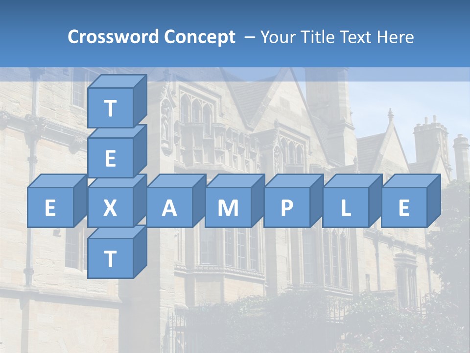 England, Oxford PowerPoint Template