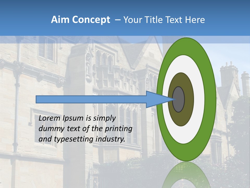 England, Oxford PowerPoint Template
