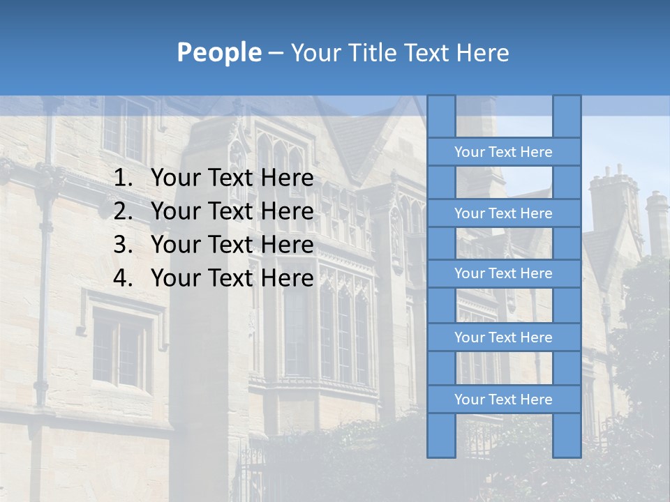 England, Oxford PowerPoint Template