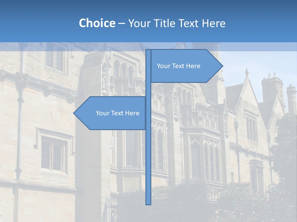 England, Oxford PowerPoint Template