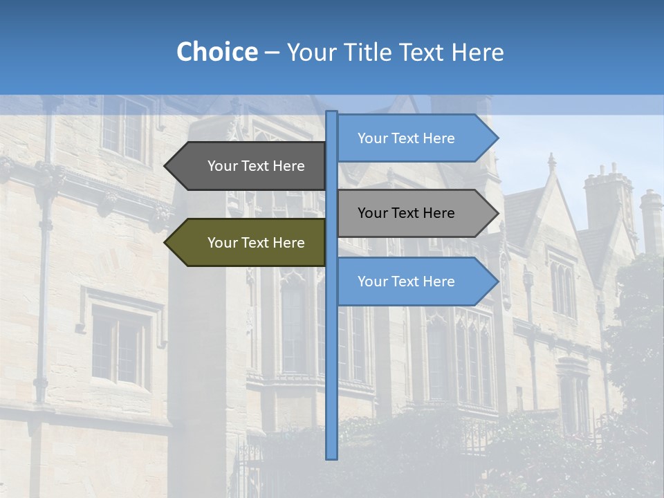 England, Oxford PowerPoint Template