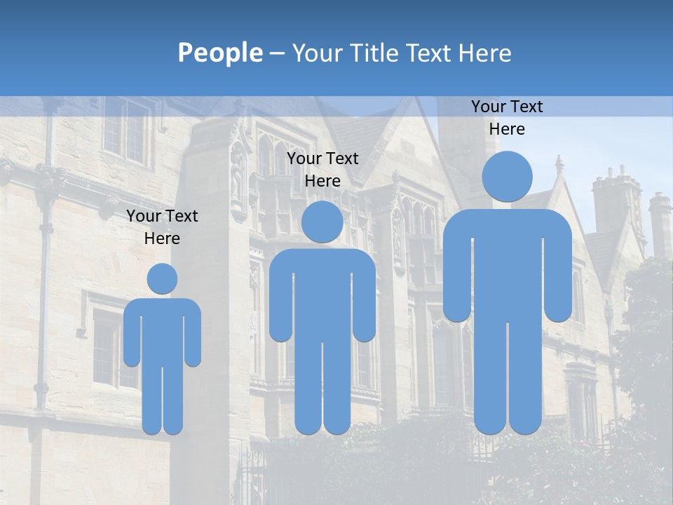 England, Oxford PowerPoint Template
