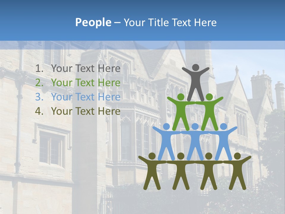 England, Oxford PowerPoint Template