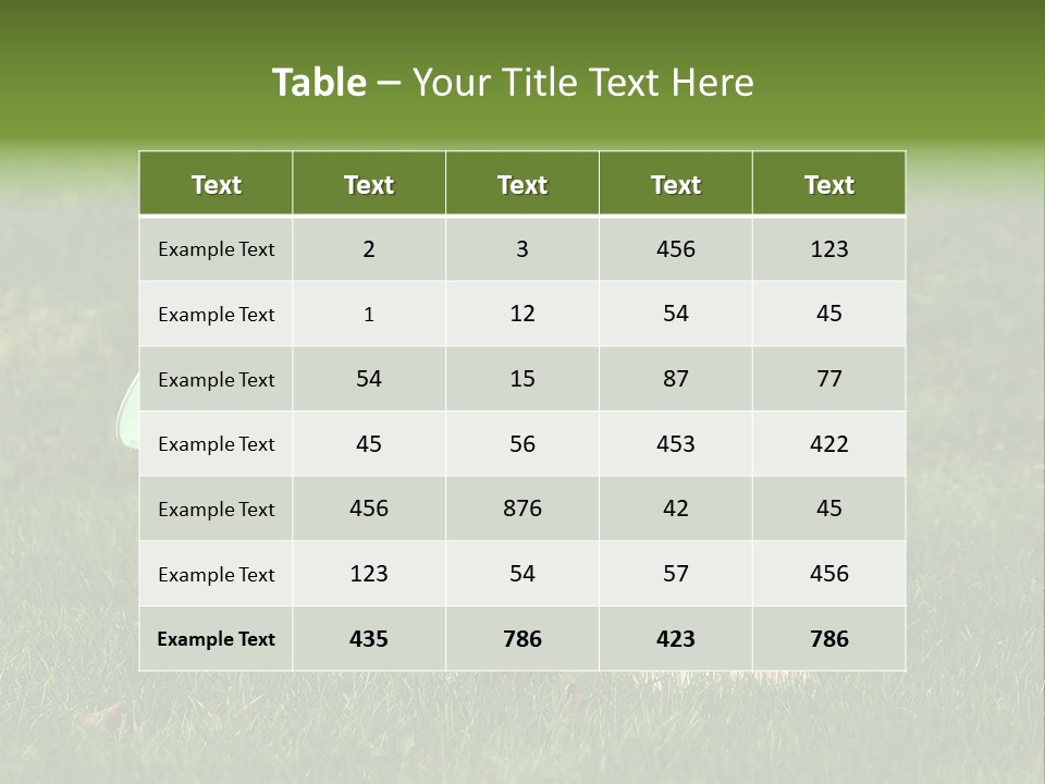 A Pouty Child In A Field. PowerPoint Template