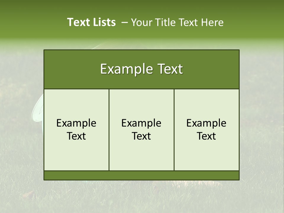 A Pouty Child In A Field. PowerPoint Template