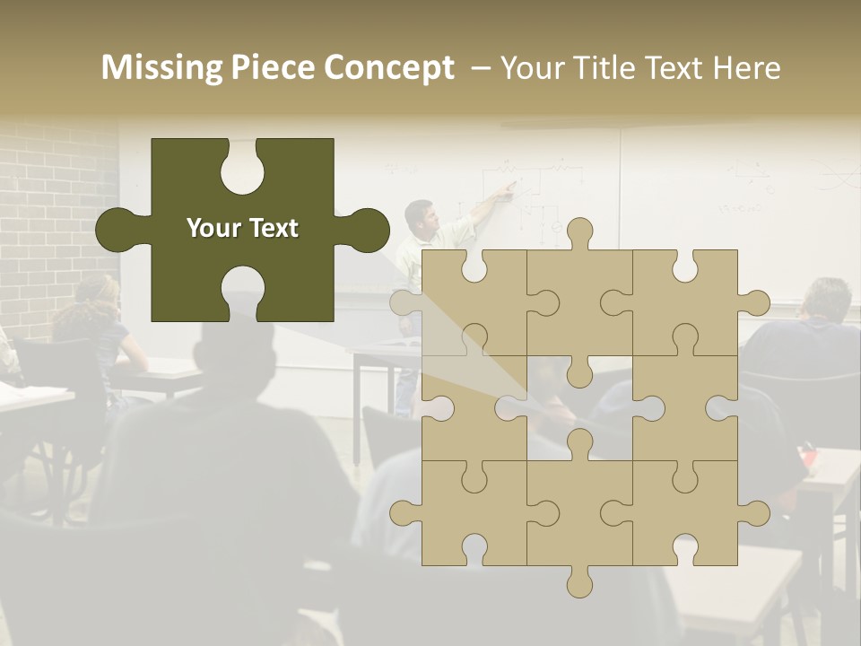 An  Education Teacher Pointing To An Electrical Circuit On The Board. Focus On The Diagram Of The Circuit. PowerPoint Template