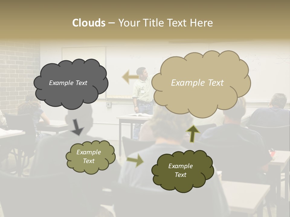 An  Education Teacher Pointing To An Electrical Circuit On The Board. Focus On The Diagram Of The Circuit. PowerPoint Template