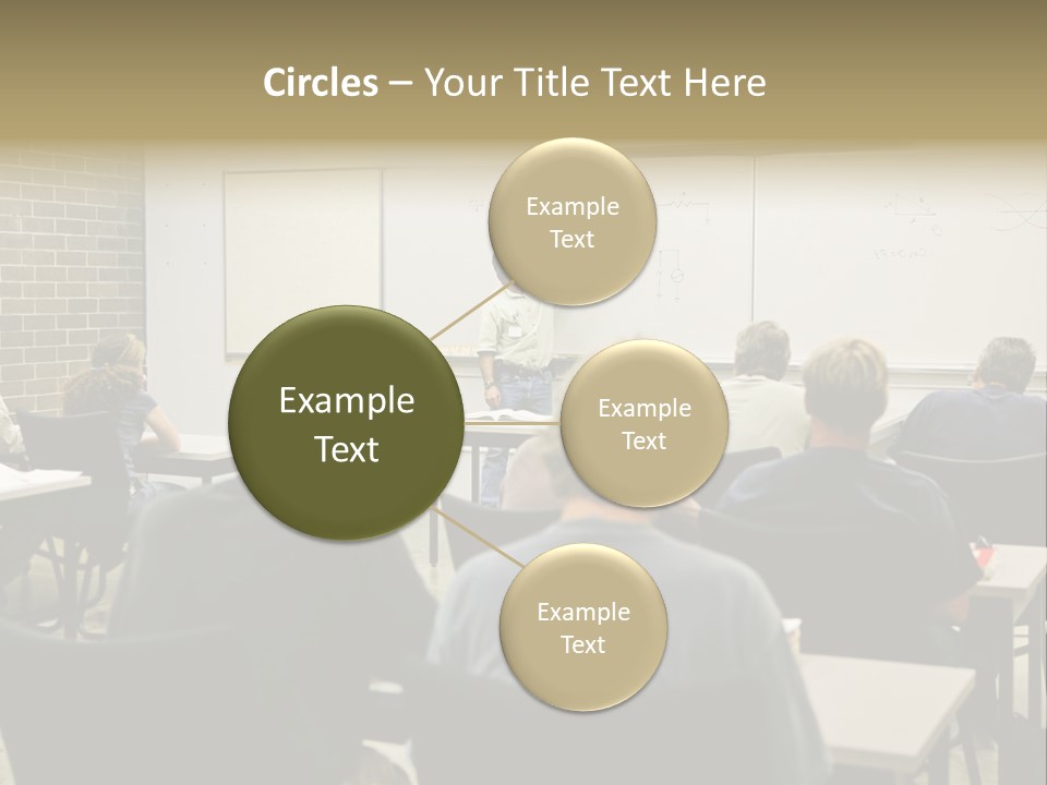 An  Education Teacher Pointing To An Electrical Circuit On The Board. Focus On The Diagram Of The Circuit. PowerPoint Template