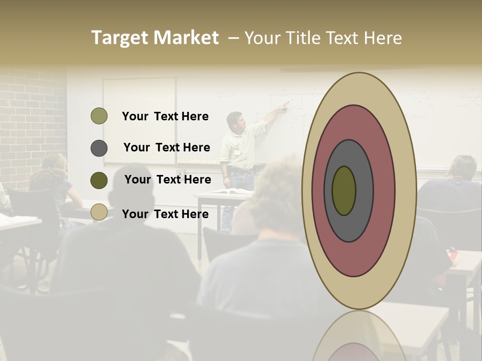 An  Education Teacher Pointing To An Electrical Circuit On The Board. Focus On The Diagram Of The Circuit. PowerPoint Template