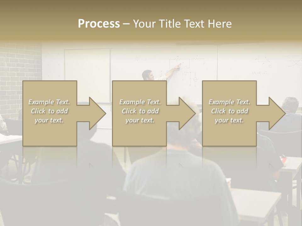 An  Education Teacher Pointing To An Electrical Circuit On The Board. Focus On The Diagram Of The Circuit. PowerPoint Template