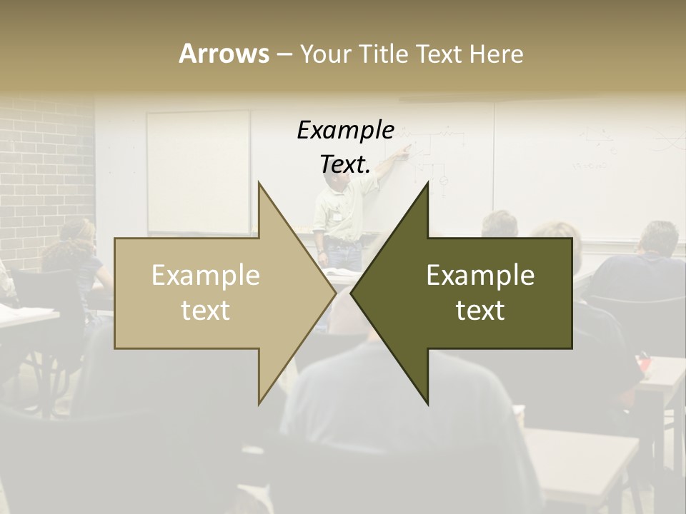 An  Education Teacher Pointing To An Electrical Circuit On The Board. Focus On The Diagram Of The Circuit. PowerPoint Template