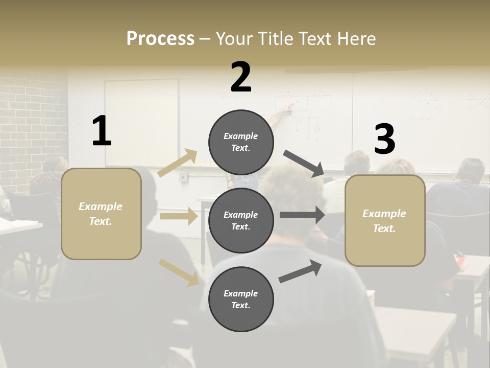 An  Education Teacher Pointing To An Electrical Circuit On The Board. Focus On The Diagram Of The Circuit. PowerPoint Template
