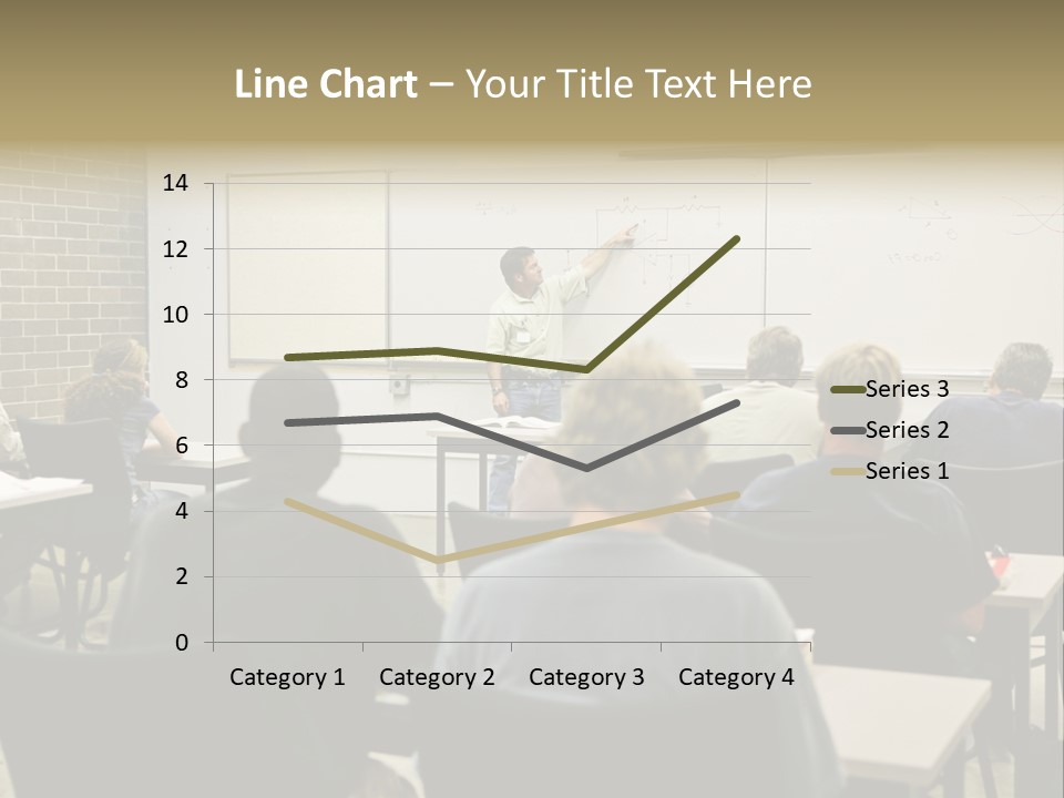 An  Education Teacher Pointing To An Electrical Circuit On The Board. Focus On The Diagram Of The Circuit. PowerPoint Template