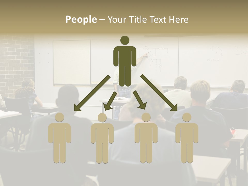 An  Education Teacher Pointing To An Electrical Circuit On The Board. Focus On The Diagram Of The Circuit. PowerPoint Template