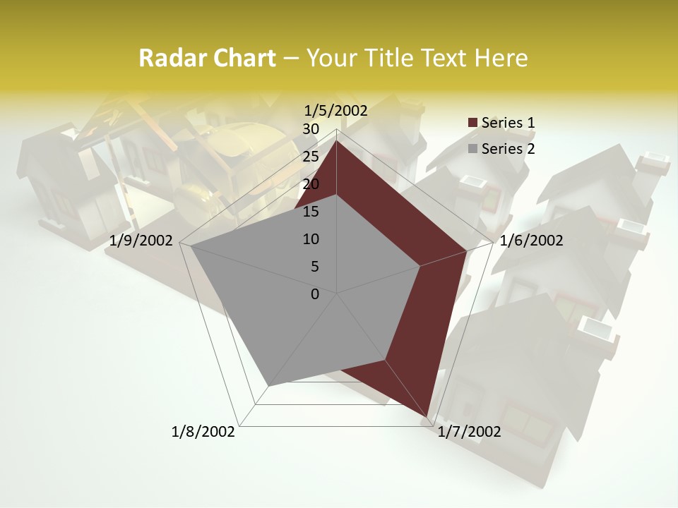 Transparent House With Surprise Money-Box PowerPoint Template