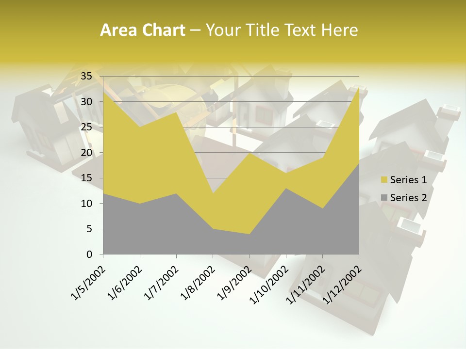 Transparent House With Surprise Money-Box PowerPoint Template