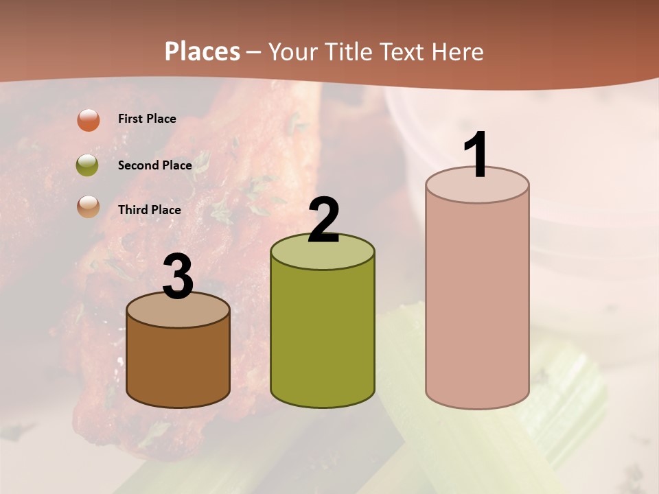 Tasty Buffalo Wings PowerPoint Template