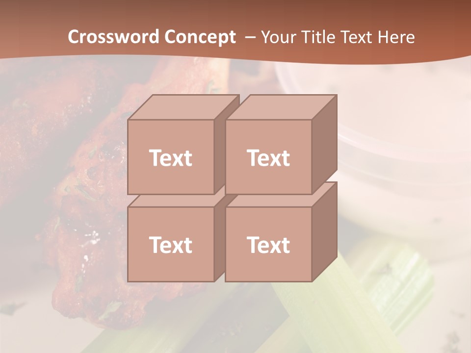 Tasty Buffalo Wings PowerPoint Template