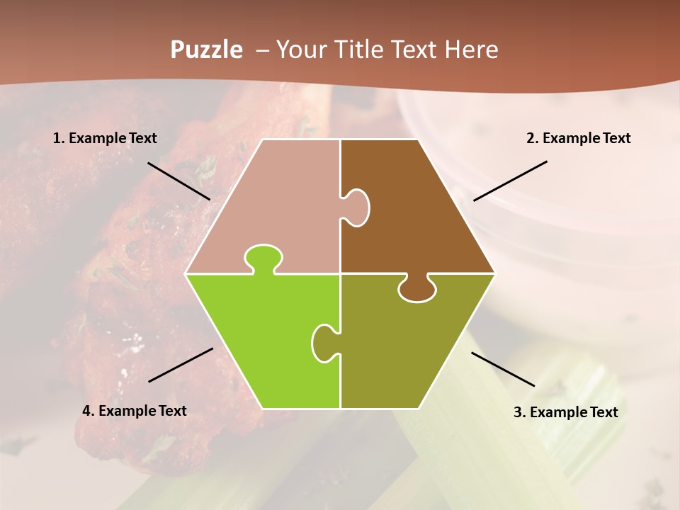 Tasty Buffalo Wings PowerPoint Template