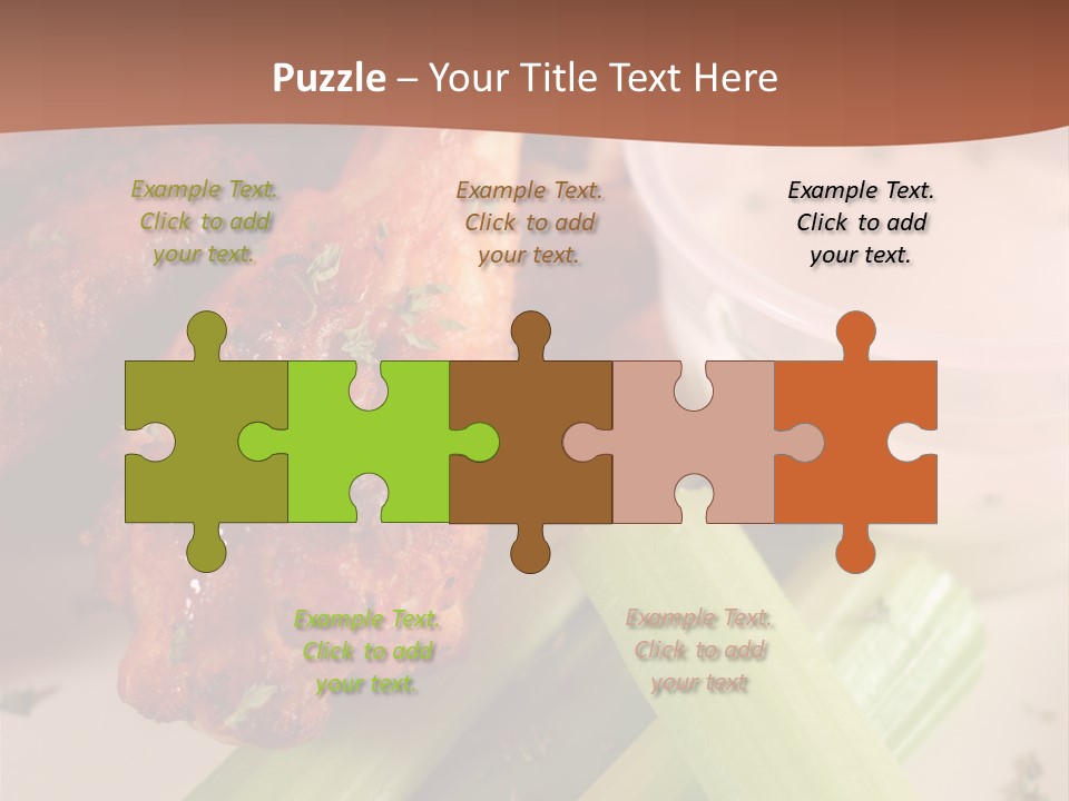 Tasty Buffalo Wings PowerPoint Template