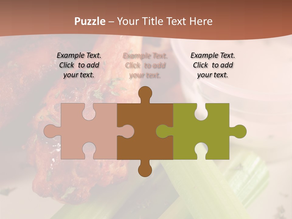 Tasty Buffalo Wings PowerPoint Template