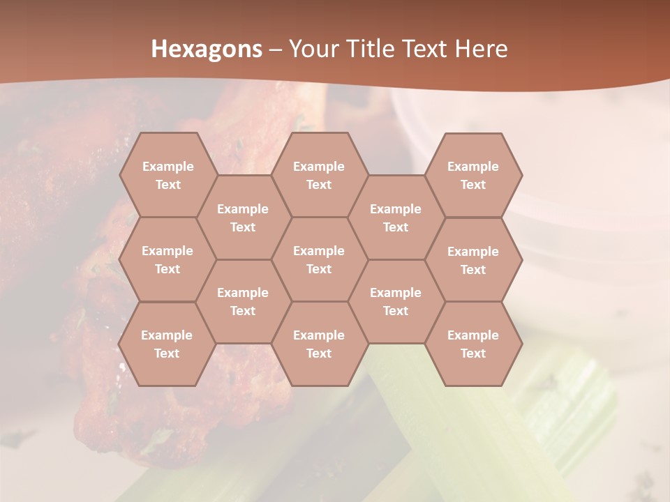 Tasty Buffalo Wings PowerPoint Template