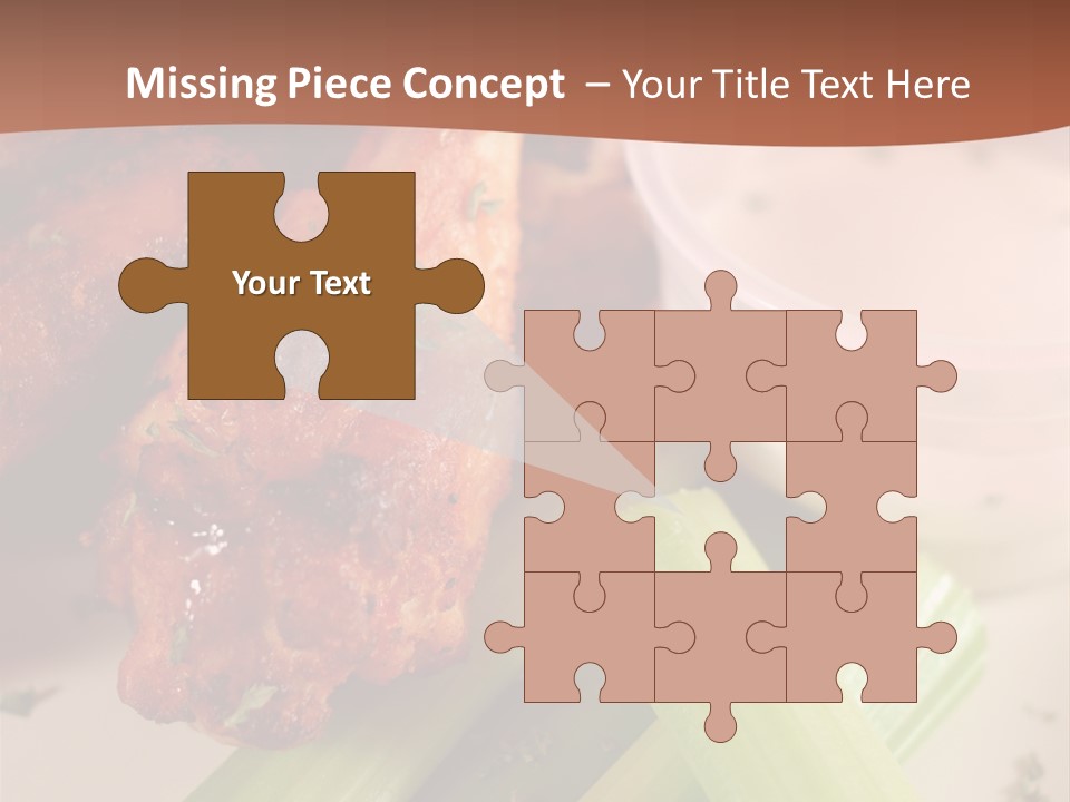 Tasty Buffalo Wings PowerPoint Template