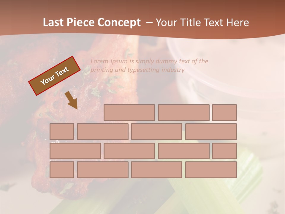 Tasty Buffalo Wings PowerPoint Template