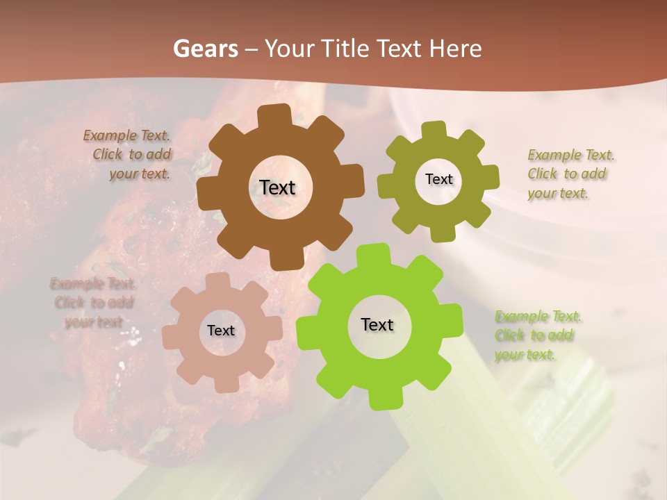 Tasty Buffalo Wings PowerPoint Template