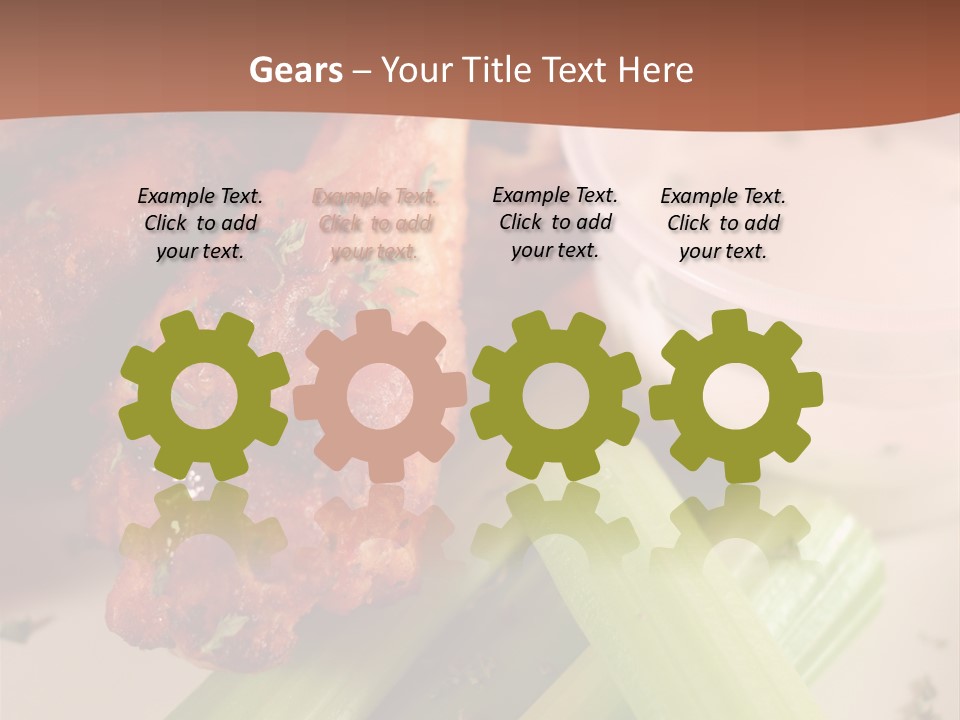 Tasty Buffalo Wings PowerPoint Template