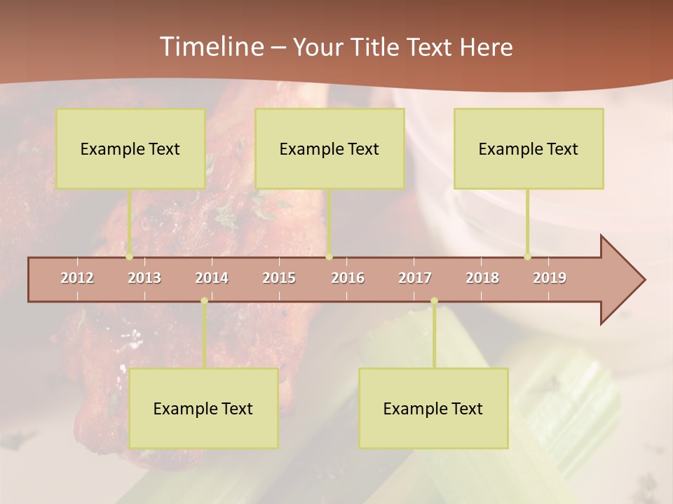 Tasty Buffalo Wings PowerPoint Template