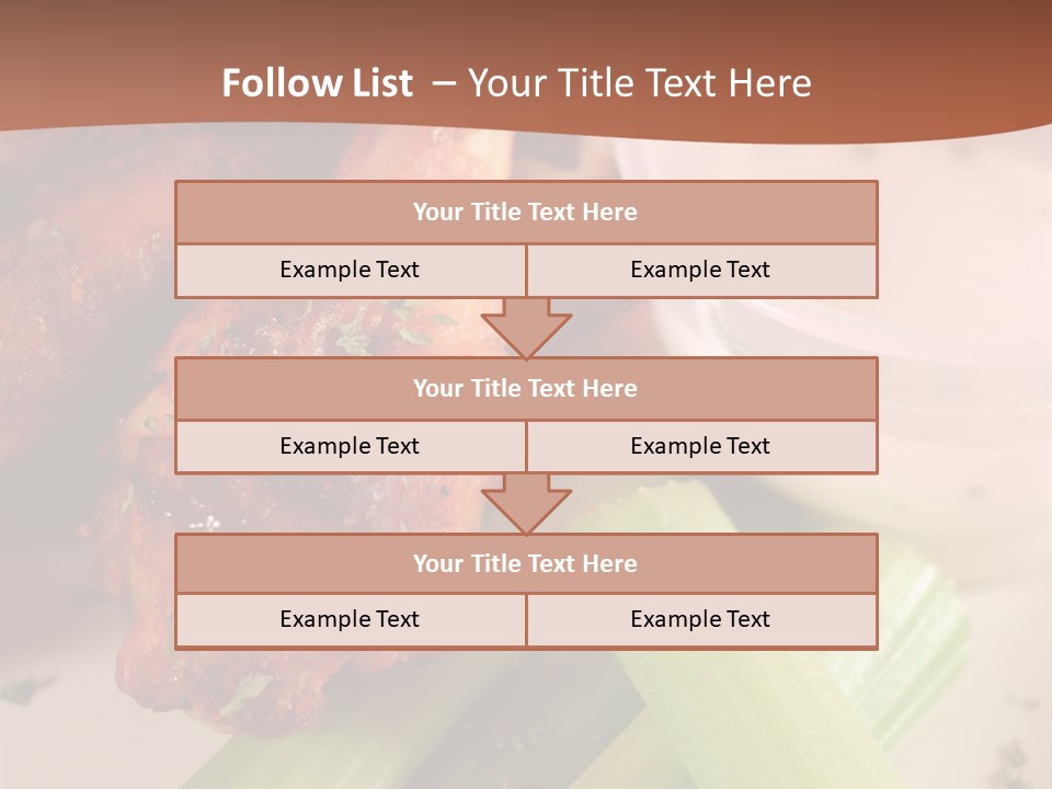 Tasty Buffalo Wings PowerPoint Template