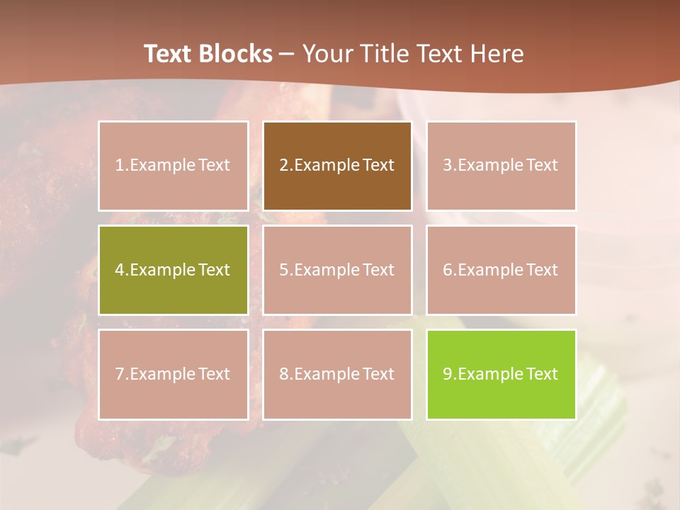 Tasty Buffalo Wings PowerPoint Template