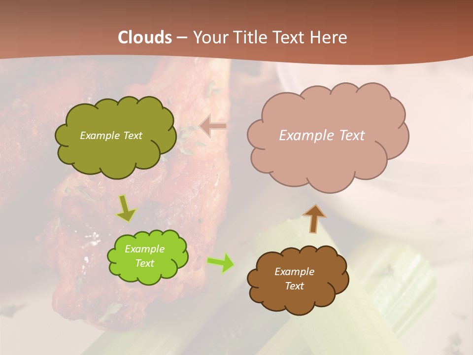 Tasty Buffalo Wings PowerPoint Template
