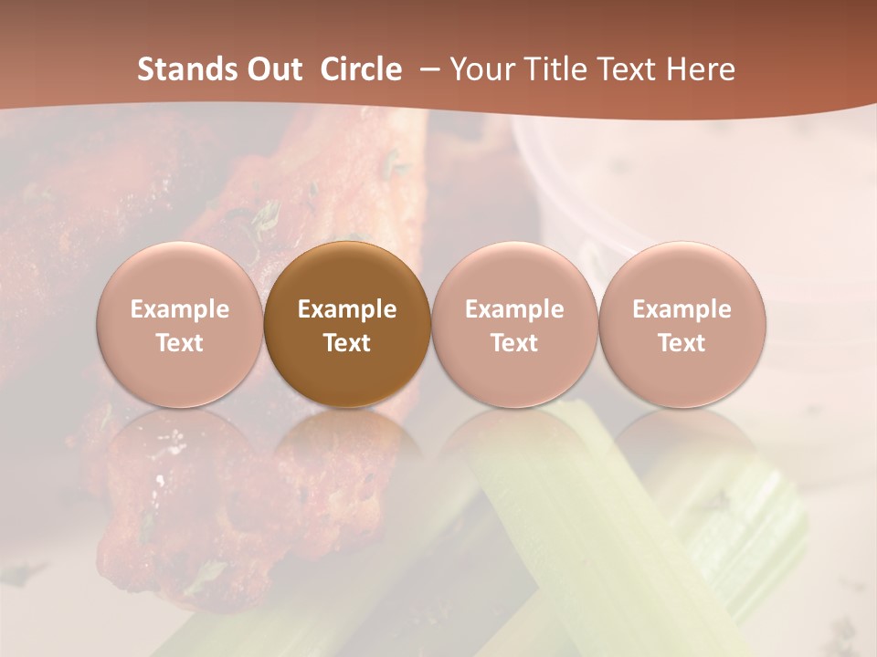 Tasty Buffalo Wings PowerPoint Template