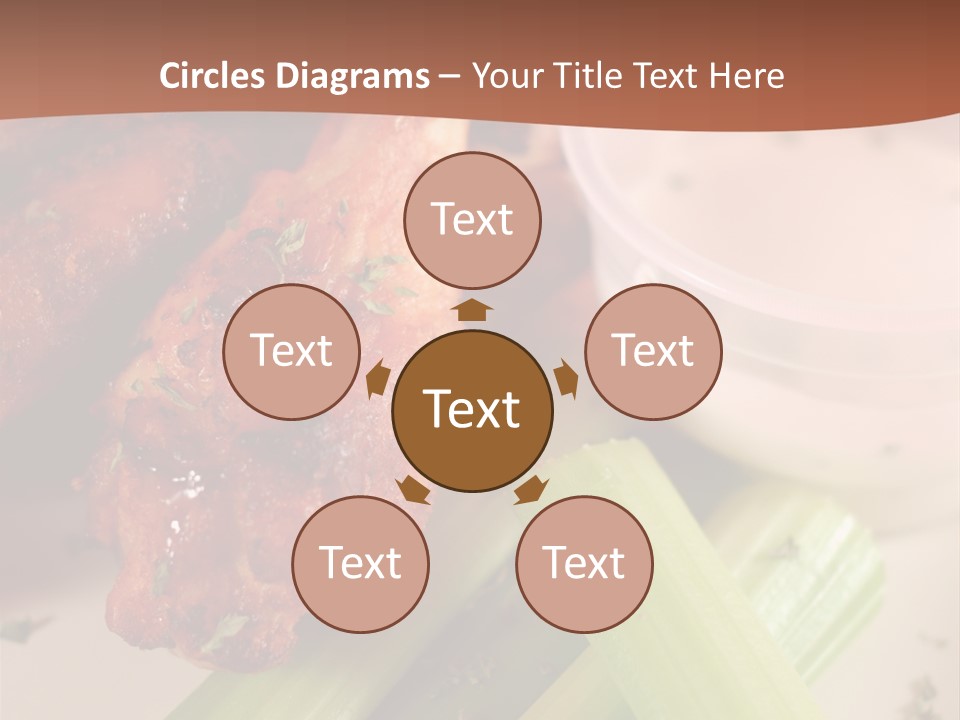 Tasty Buffalo Wings PowerPoint Template