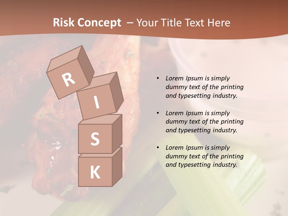 Tasty Buffalo Wings PowerPoint Template