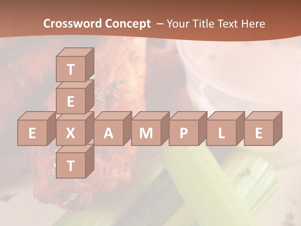 Tasty Buffalo Wings PowerPoint Template