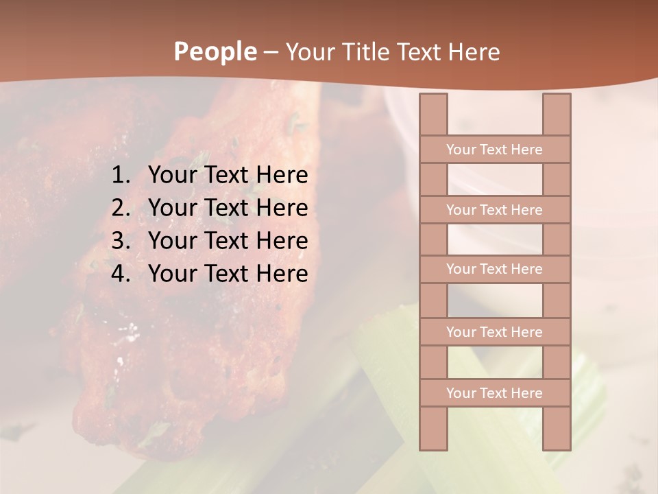 Tasty Buffalo Wings PowerPoint Template
