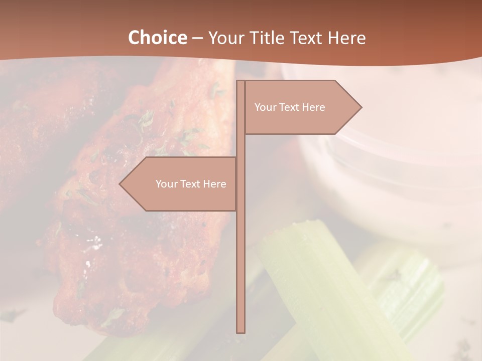 Tasty Buffalo Wings PowerPoint Template