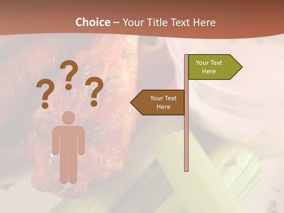 Tasty Buffalo Wings PowerPoint Template