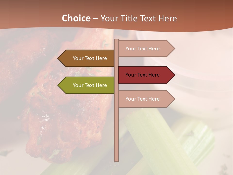 Tasty Buffalo Wings PowerPoint Template