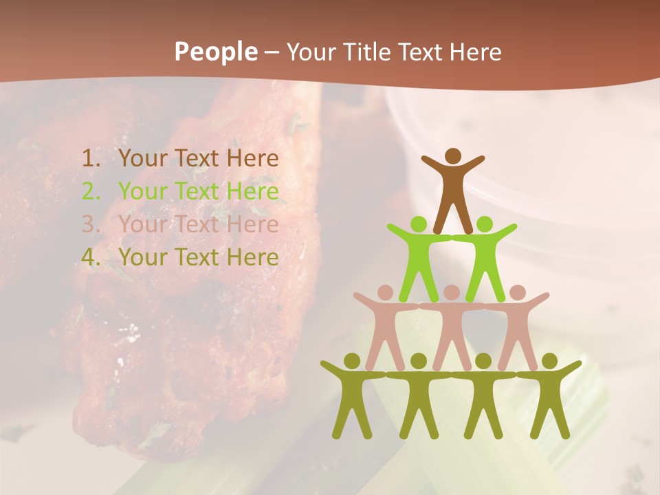 Tasty Buffalo Wings PowerPoint Template
