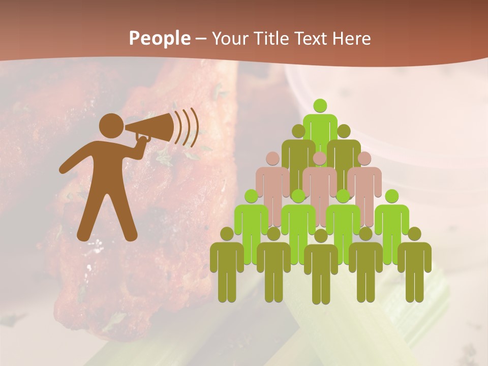 Tasty Buffalo Wings PowerPoint Template