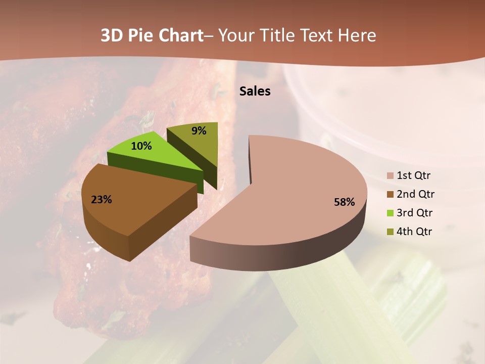 Tasty Buffalo Wings PowerPoint Template