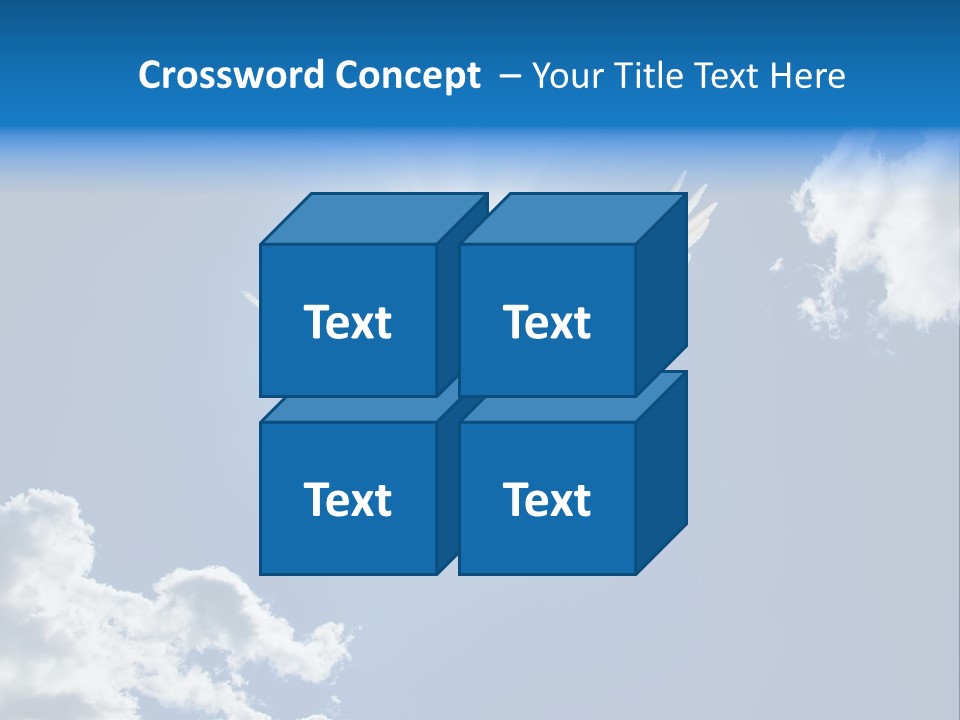 Dove In The Air With Wings Wide Open In-Front Of The Sun PowerPoint Template