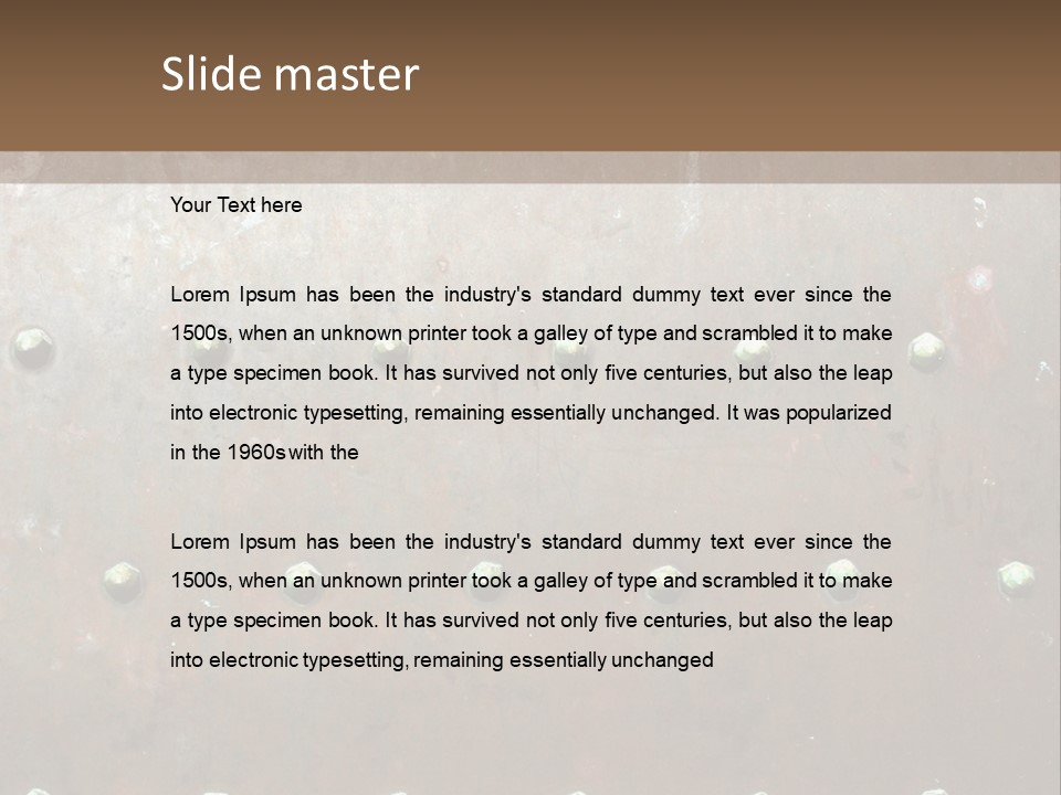 Gyllyngvase Beach In The Summer, Falmouth, Cornwall. PowerPoint Template