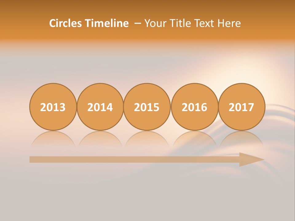 A Brown And Black Background With Waves PowerPoint Template